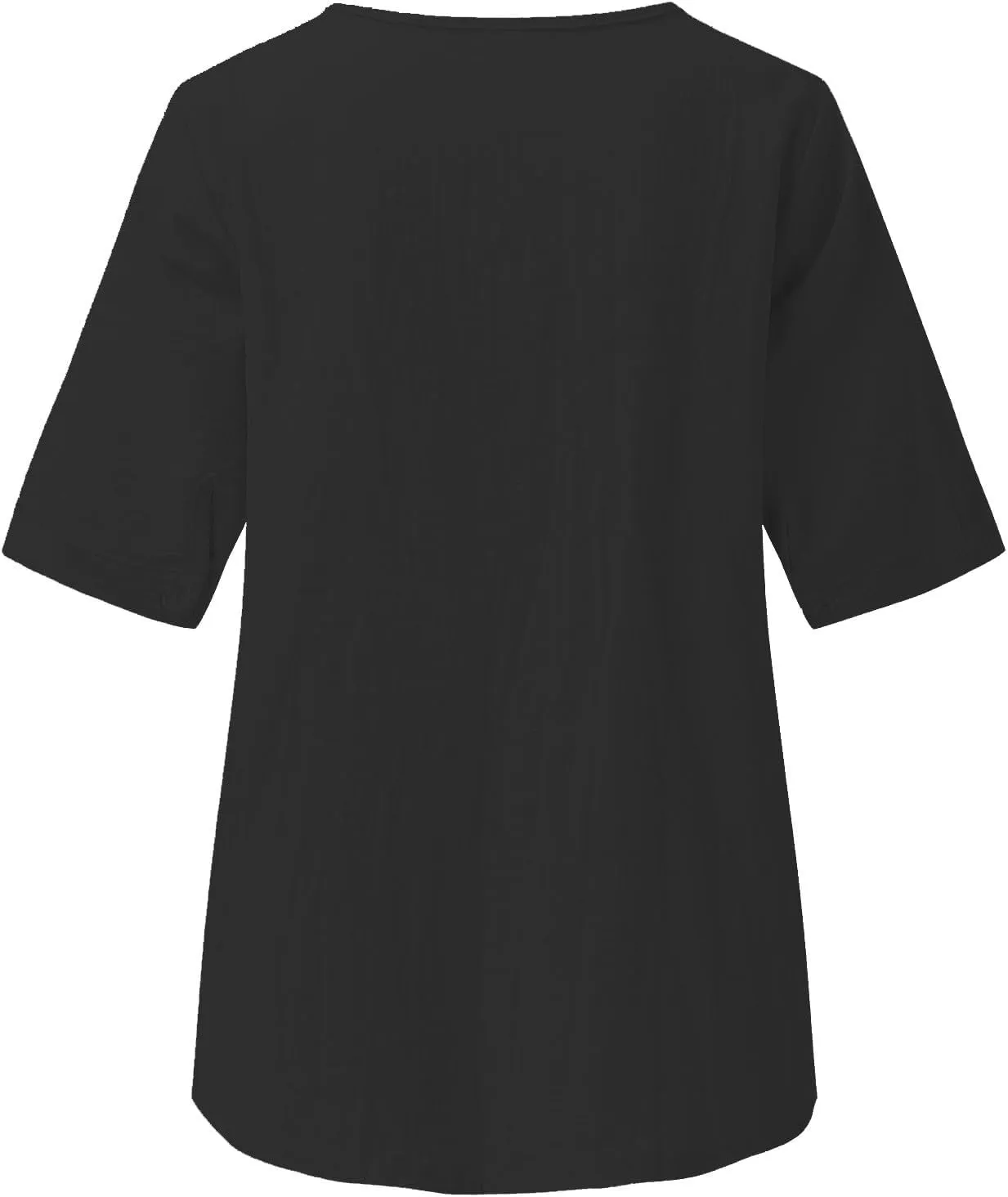 Linen Shirts for Women Embroidery V Neck Shirts Vintage Cotton Linen Tunic Tops Summer Trendy Blouses Tee Shirts Tops