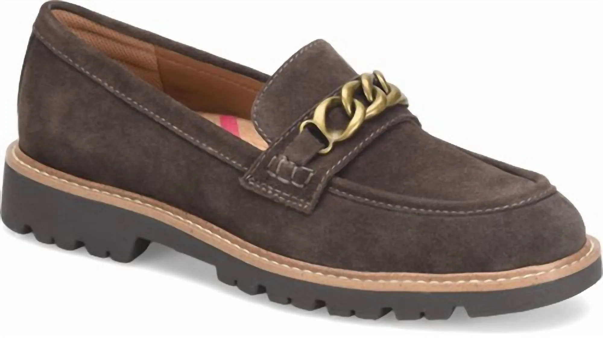 Step Firm Linz Loafer In Dark Brown