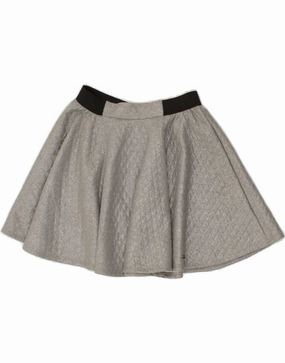 Comfort Layer Wear Pastel-Tone LIU JO Girls A-Line Skirt 11-12 Years W24 Grey Polyester