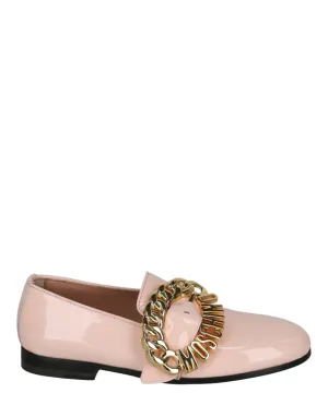 Chrome-Tanned Party Ease Logo Buckle Loafers