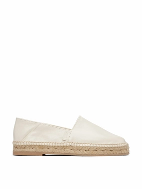 Logo Slip-On Espadrilles Fashionable Chic Profile