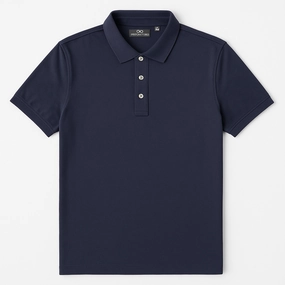Loopie W Blue Premium Polo Everyday Layering