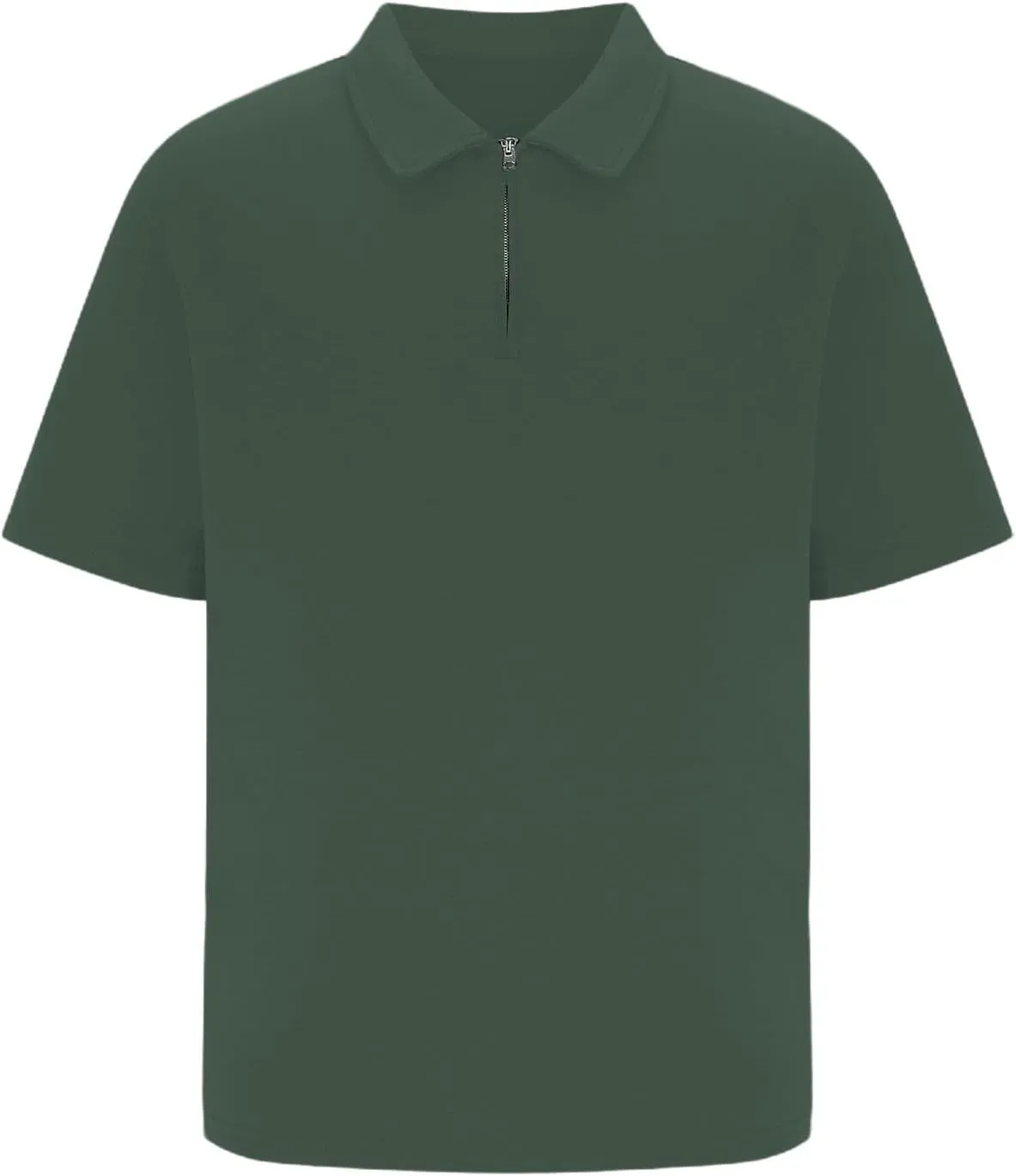 Loose Fit Collared Shirts for Men Short Sleeve Vacation Beach T-Shirts Oversized Summer Workout Streetwear Tops