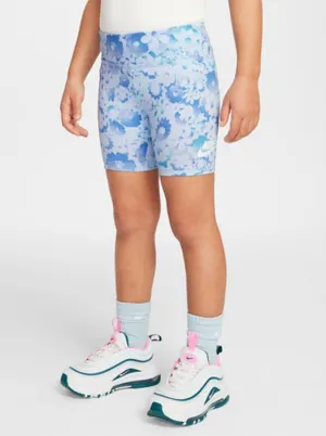 Simple Comfort Bold Patterns Flow-Ral Printed Bike Shorts