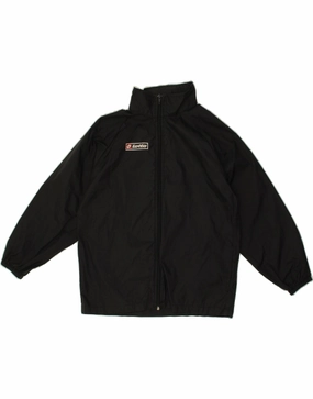 teachers Interchangeable Liner System LOTTO Boys Hooded Rain Jacket 7-8 Years Black Nylon