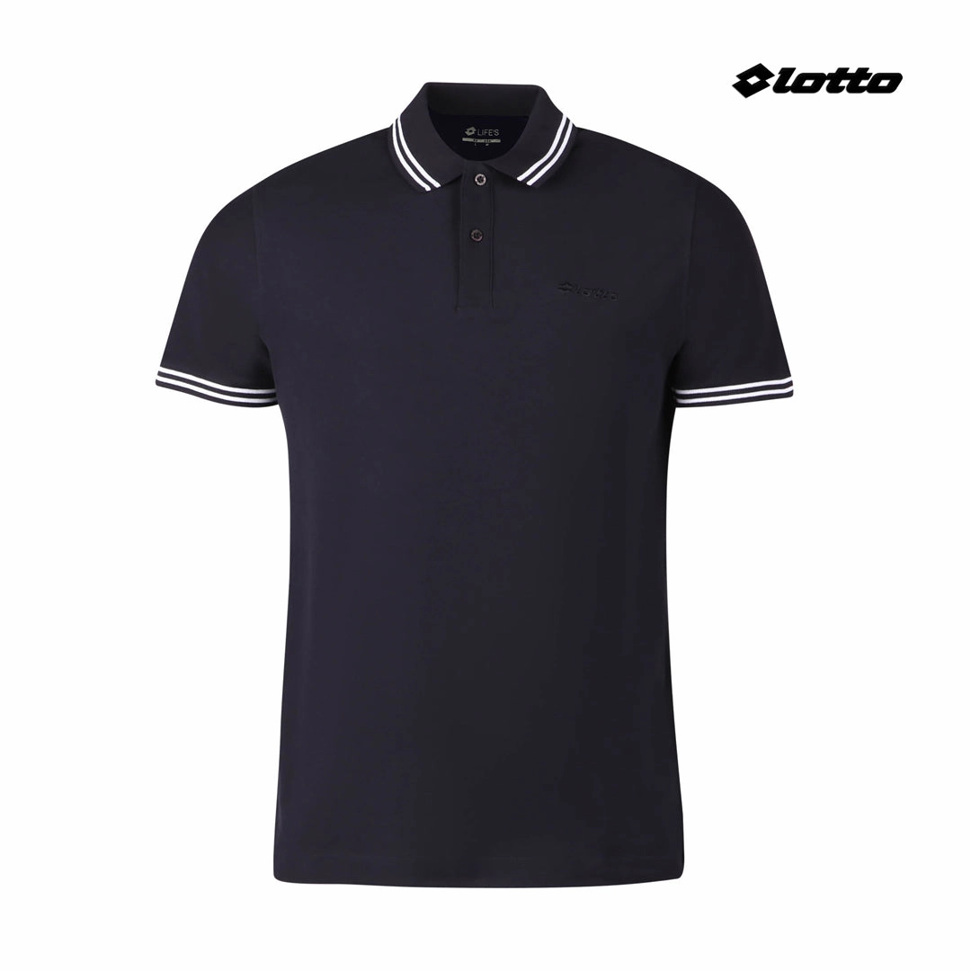 Multi Panel Design Lotto Men Polo