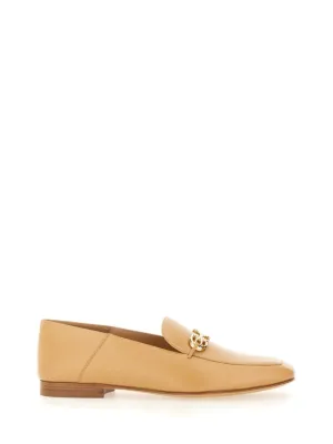 Louis" Loafer Grip Clear Full-Grain Leather
