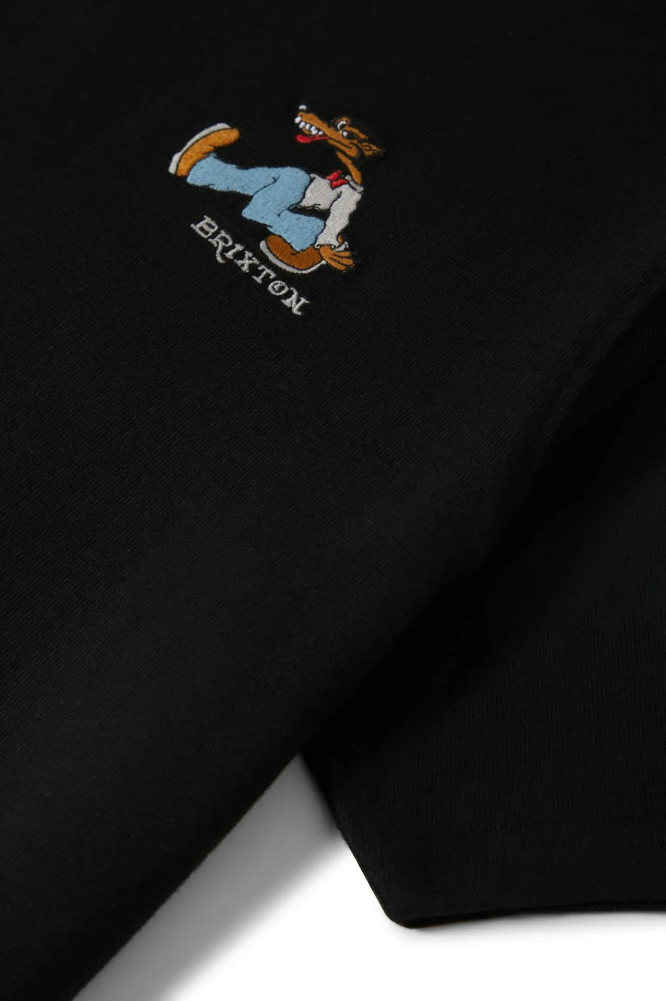 Strike Heavyweight S/S Standard T-Shirt - Black Classic Wash Rayon blend Minimal Comfort Style