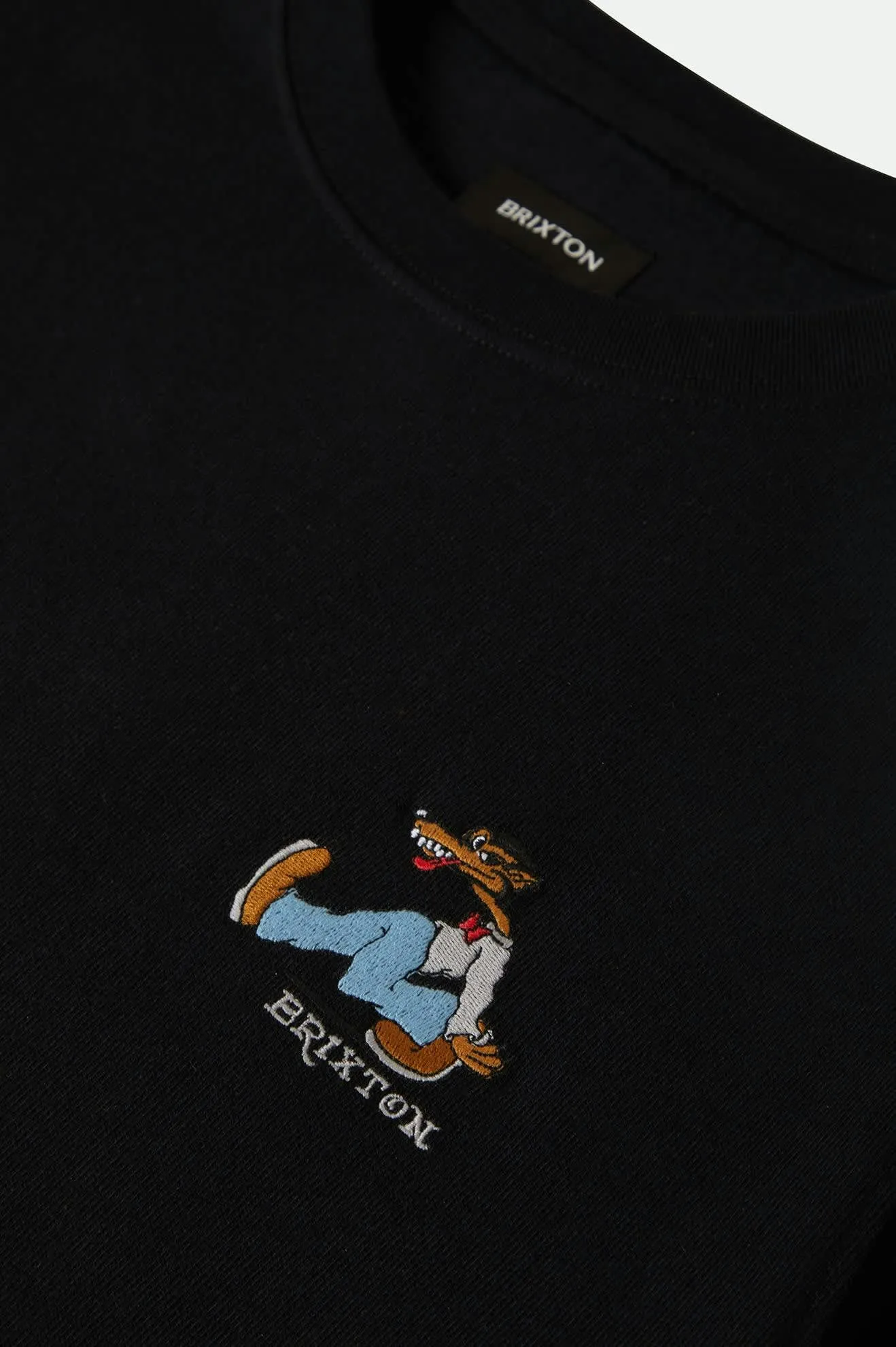 Fun and Playful Summer Essential Strike Heavyweight S/S Standard T-Shirt - Black Classic Wash
