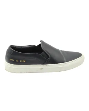 Neat Step Everyday Slip-Ons Common Projects Slip On Sneakers in Black Leather