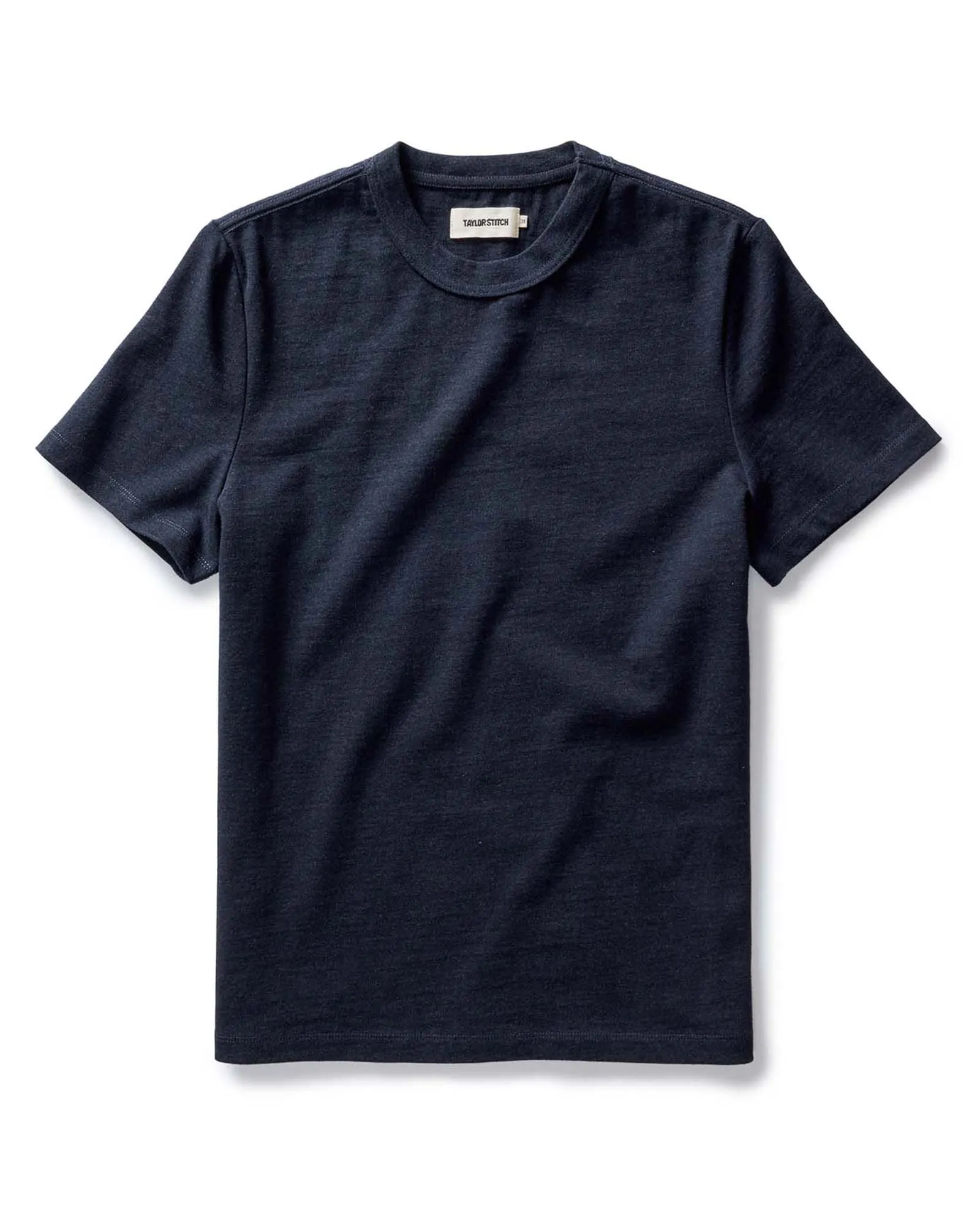 The Organic Cotton Shop Tee in Navy Twist Fashionable Piece