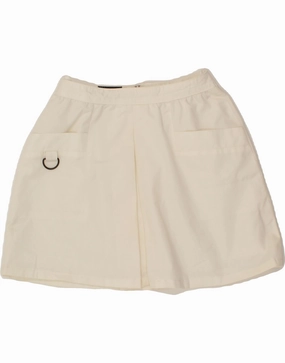 LUCIA Girls A-Line Skirt 9-10 Years W24 White Polyester Comfort Layer