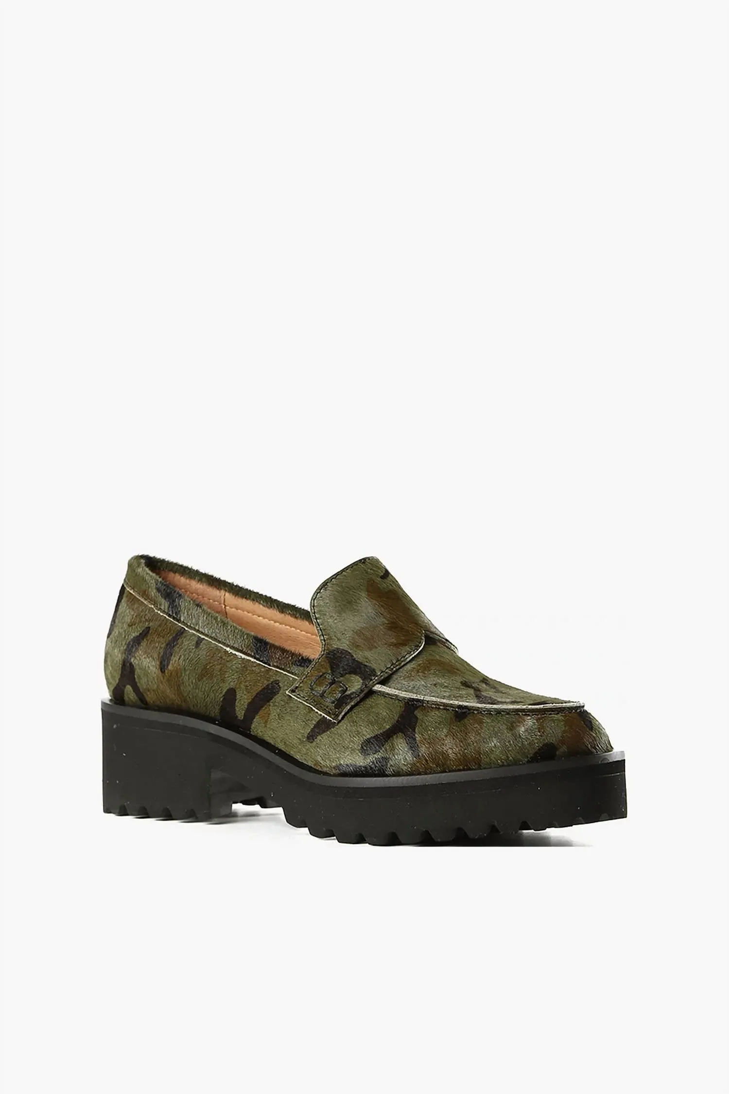 Lugg Lady Loafer In Camo Supportive Design