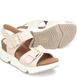 Smooth Walk Women's Castello Sandal In Tapioca Grey