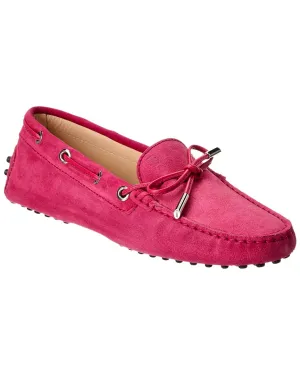 Stylish Casuals TOD??s Gommino Suede Loafer