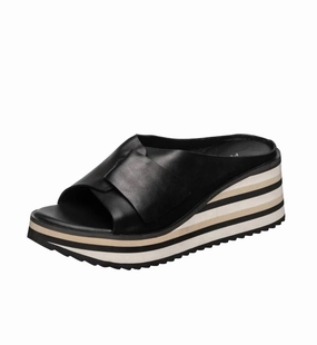 Women's Padme Black Wedge Run Edge