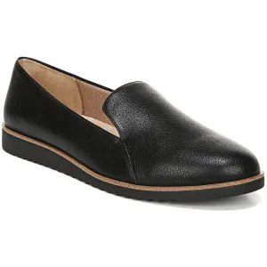 Zendaya Womens Cushioned Footbed Faux Leather Loafers Modern Look Fast Guard