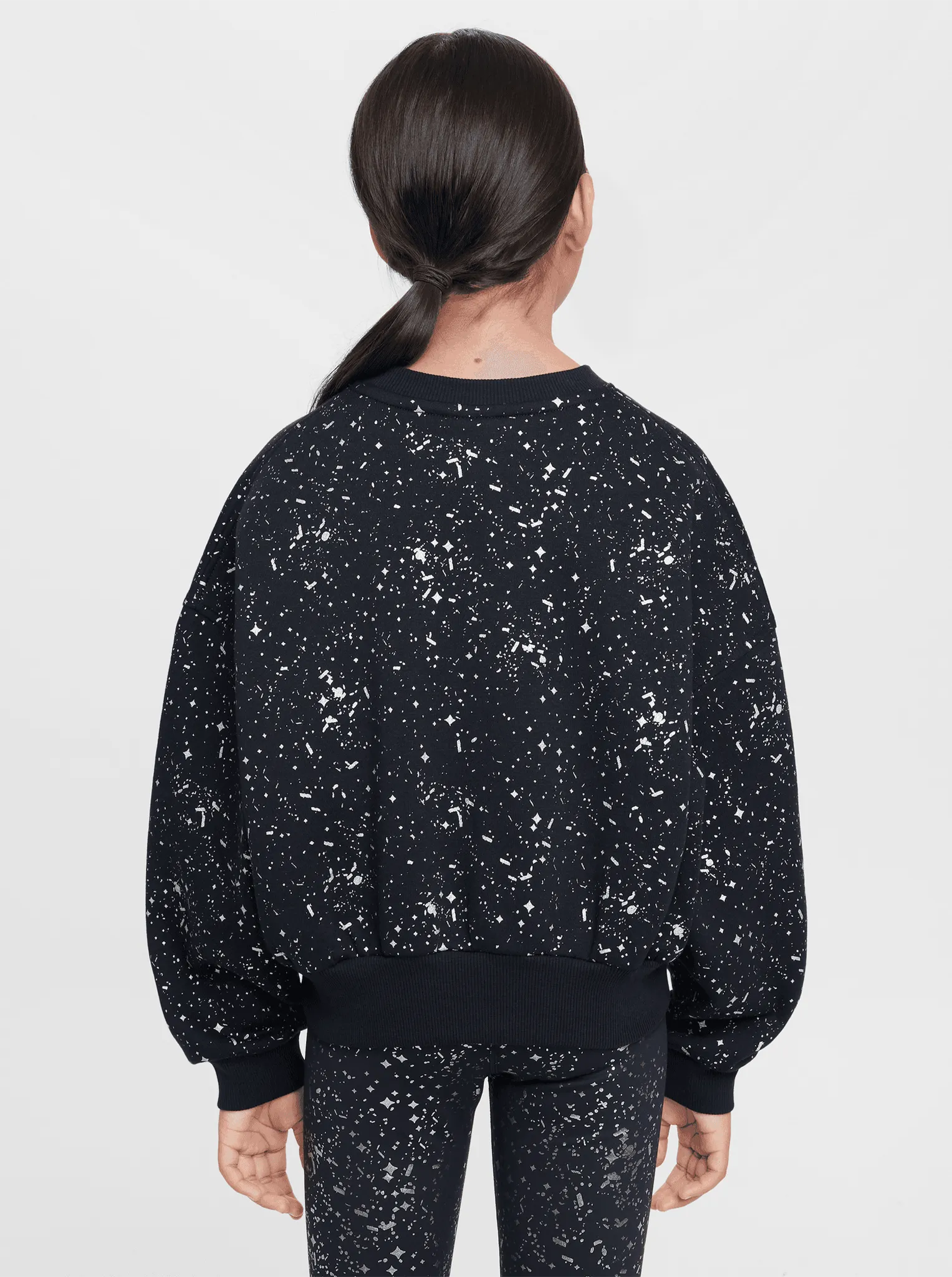 Sportswear Club Fleece Crew-Neck Sweatshirt Youth Performance Look