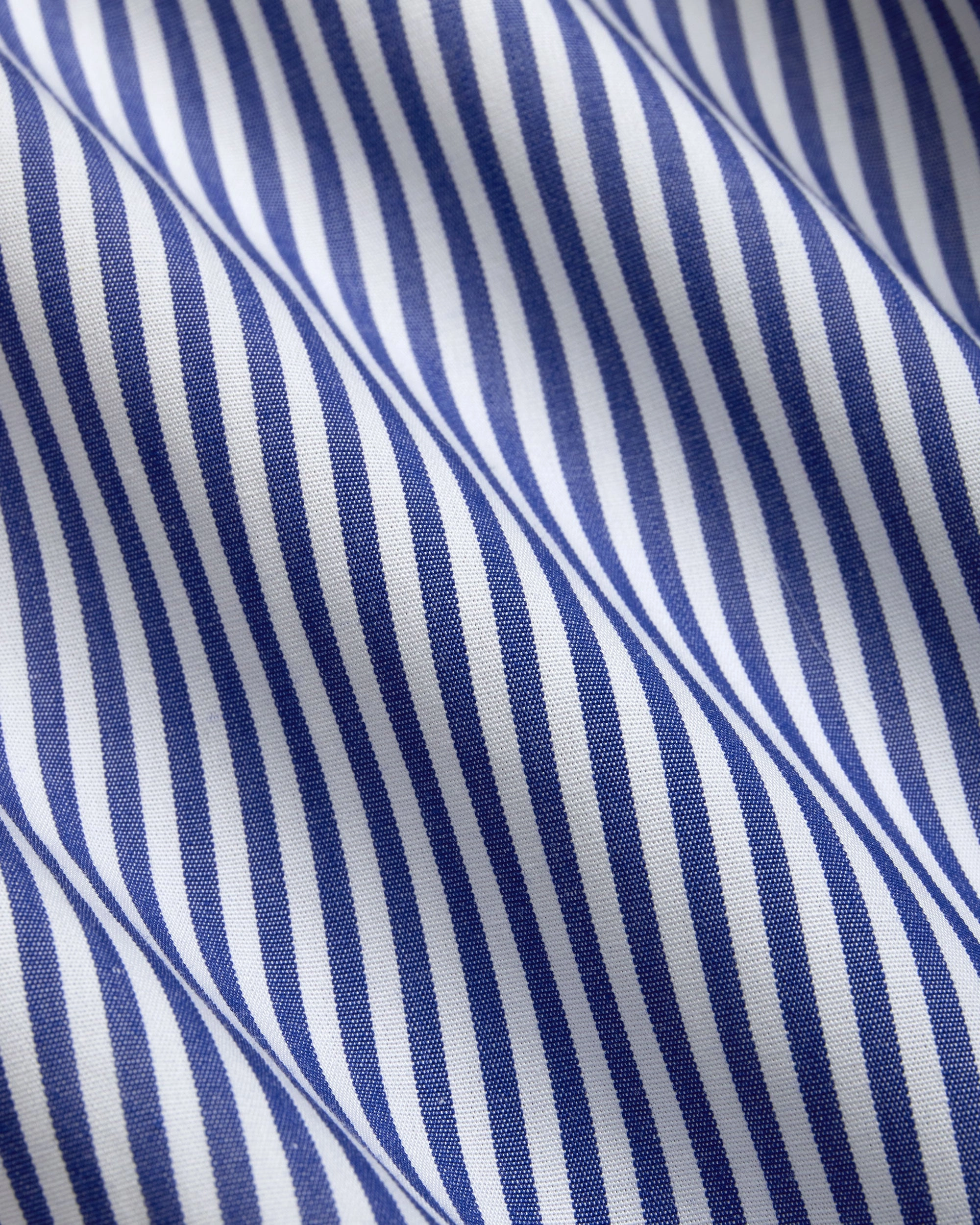 Multi Pocket Utility Made-in-Canada Navy Bengal Stripe Button Down Shirt - Classic Fit