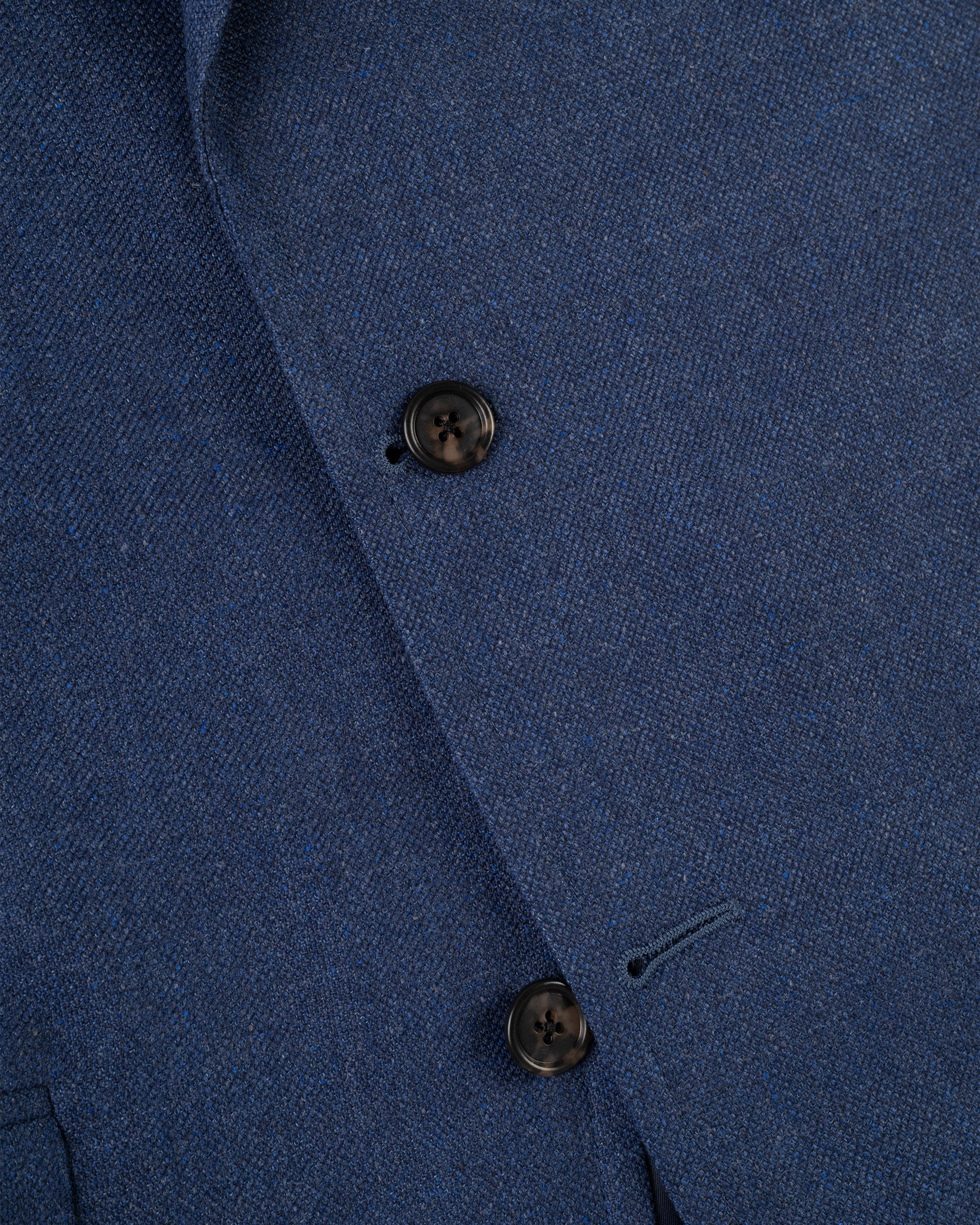 Made-in-Canada Solid Solid Medium Blue Wool Sport Coat Perfect Look
