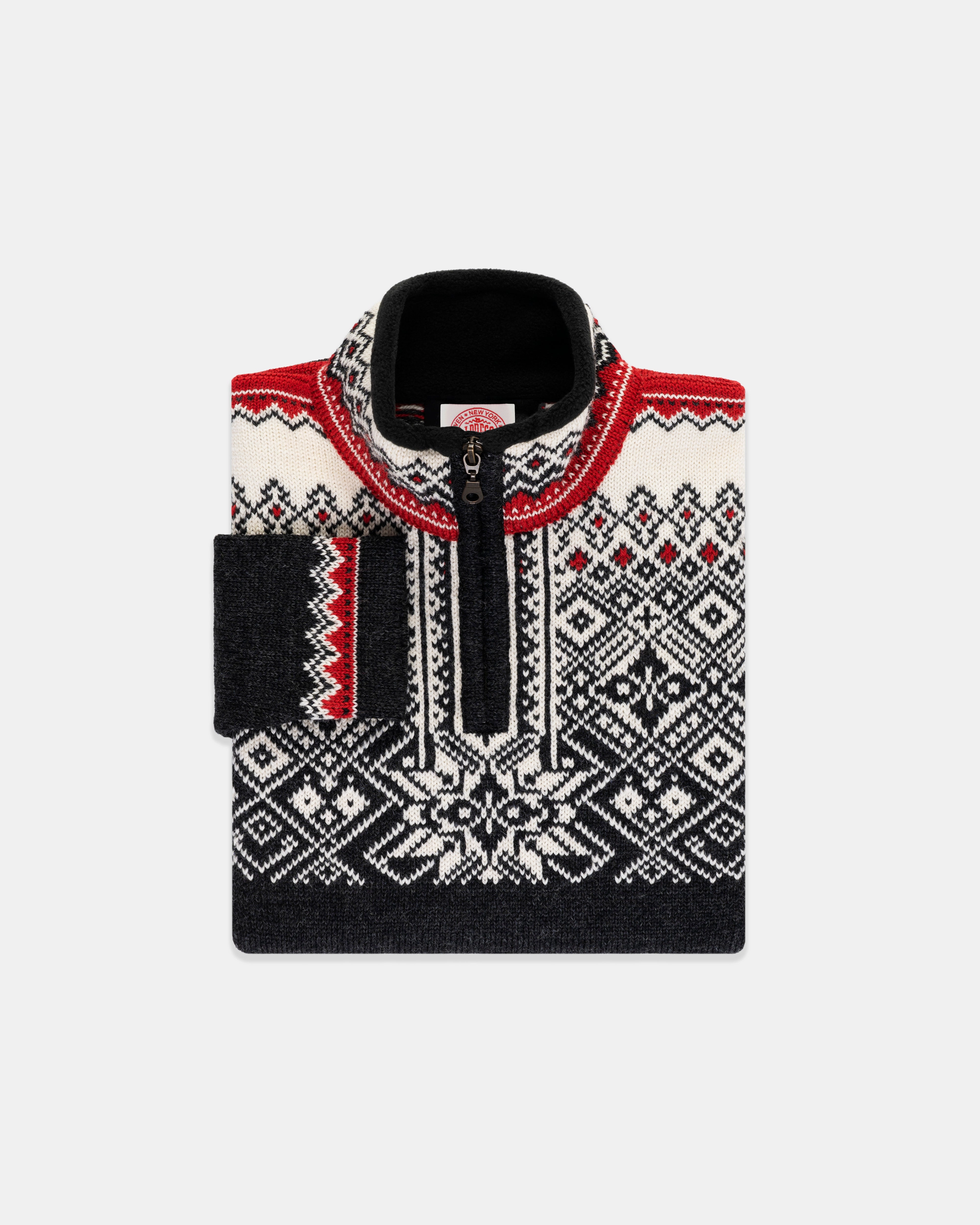 Made-in-Norway Quarter-zip Alpine Sweater Layering Comfort Timeless Style