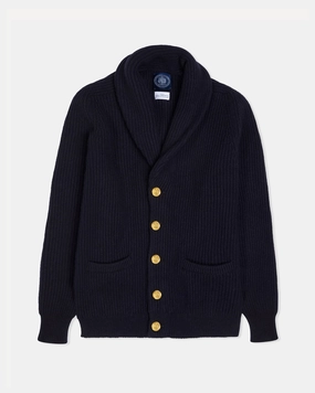 Versatile Styling Made-in-Scotland Lambswool Blazer Cardigan
