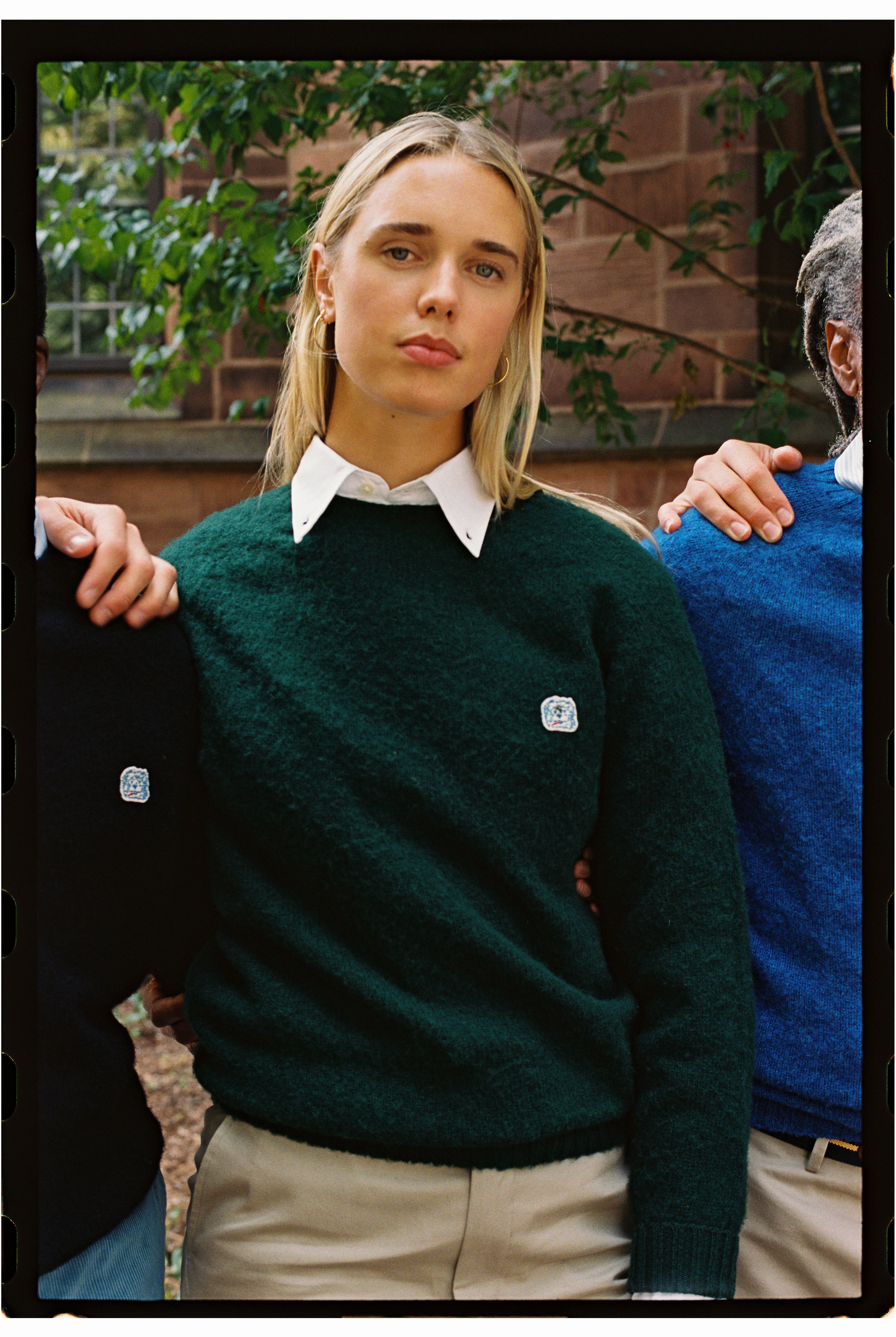Classic Layer Classic Look Made-in-Scotland *LIMITED EDITION* Forest Green Shaggy Dog Icon Sweater  - Trim Fit