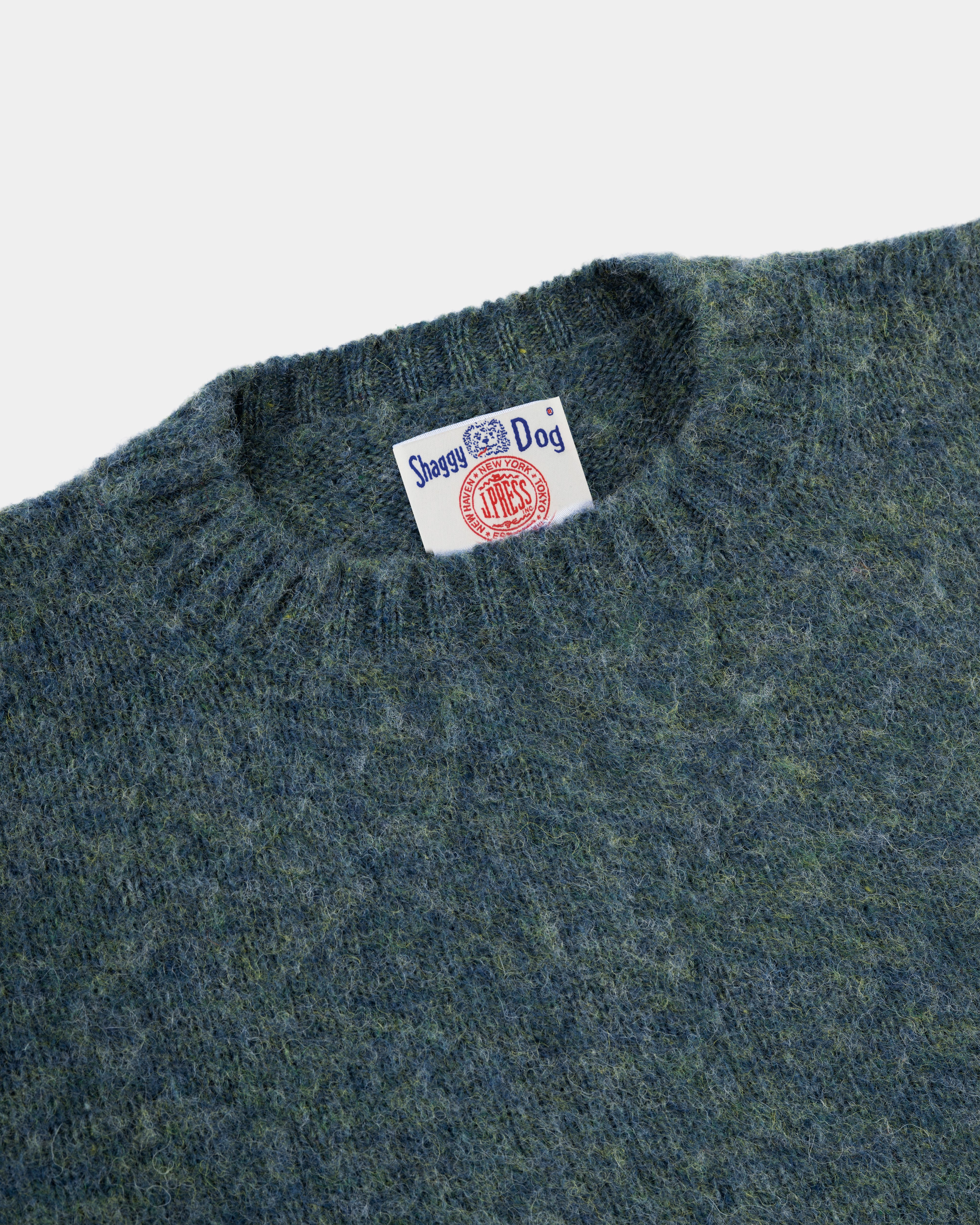 Snug Layer Made-in-Scotland Lovat Shaggy Dog Sweater - Classic Fit