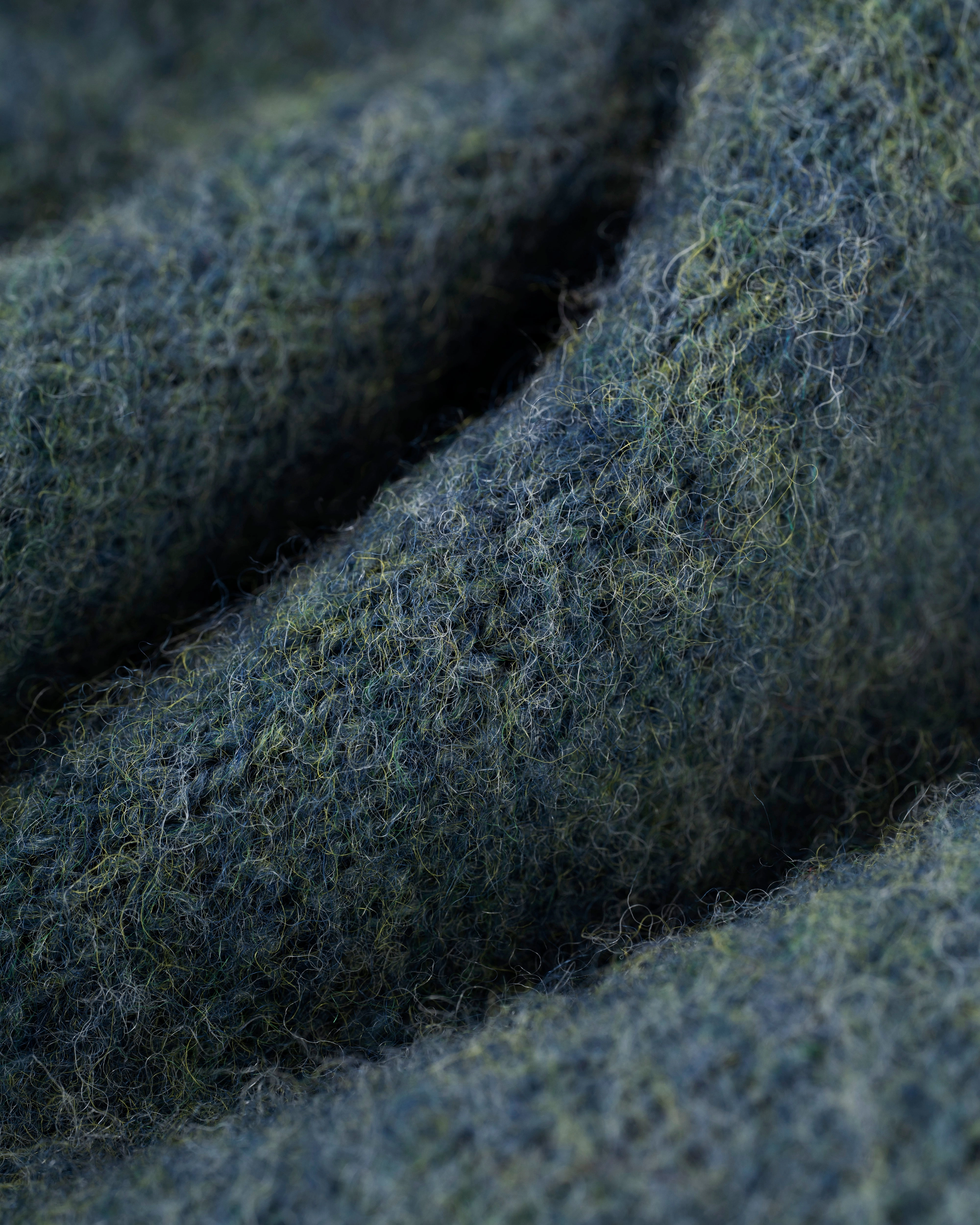 Made-in-Scotland Lovat Shaggy Dog Sweater - Classic Fit Snuggly Pieces