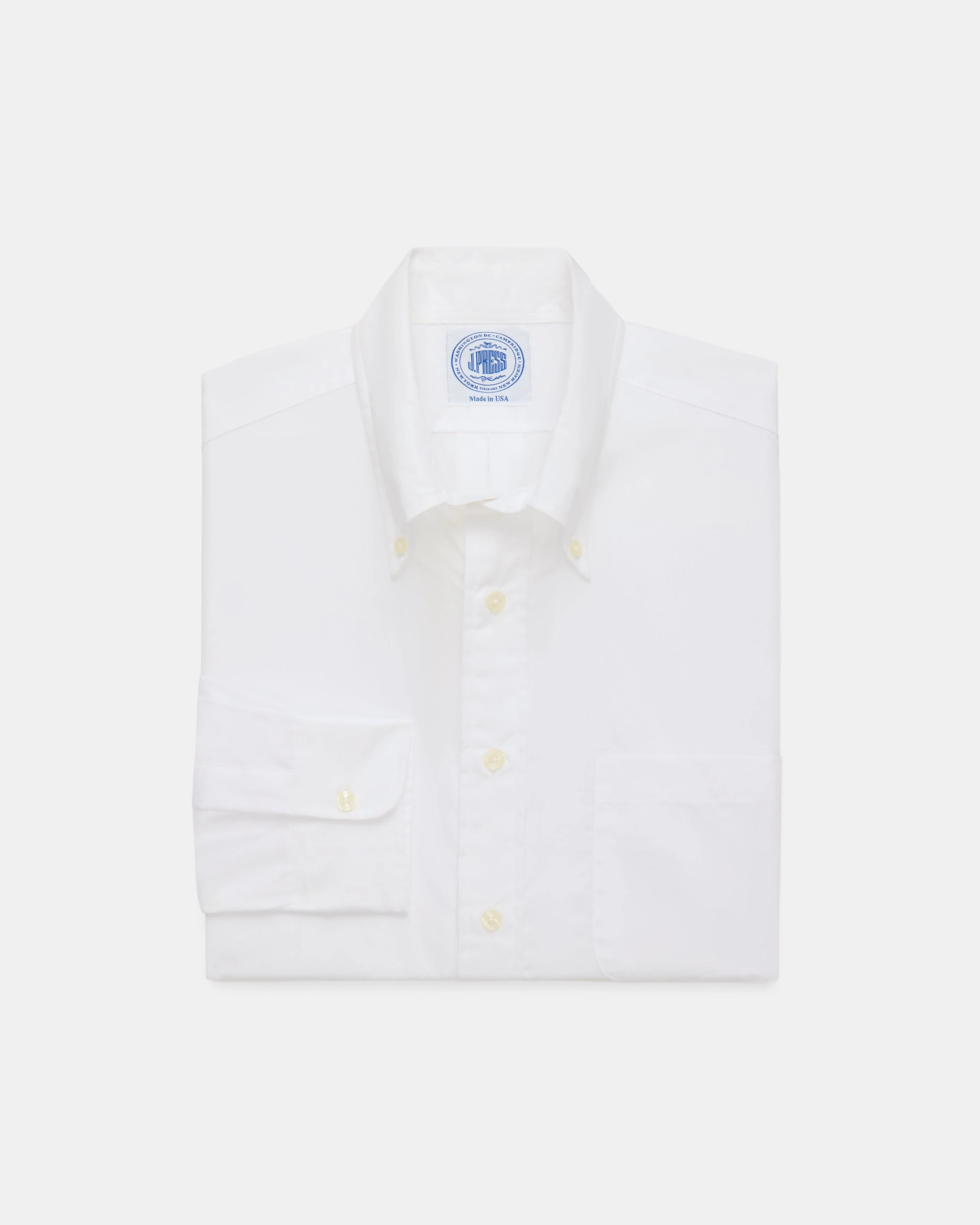 Student Essential Made-in-USA Broadcloth Button-Down Shirt - Classic Fit
