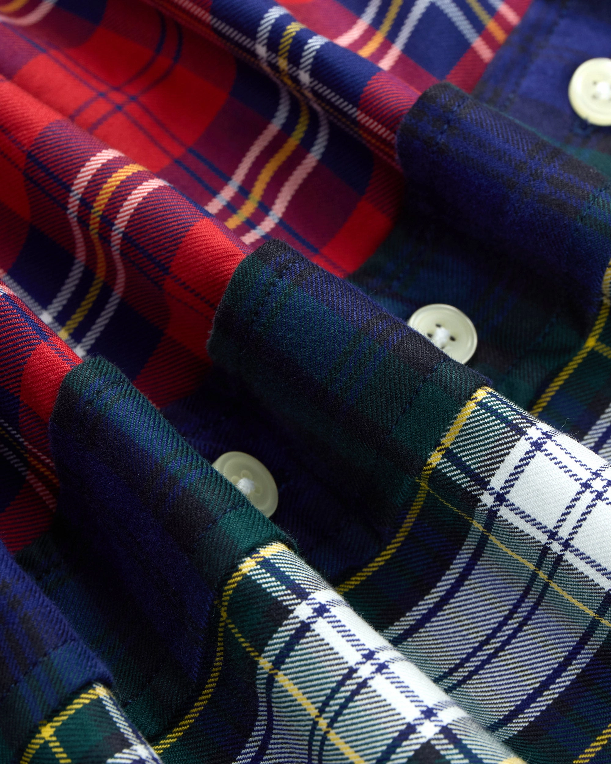 Spring Trend Ventilated Back Panel Made-in-USA Flannel Tartan Fun Shirt