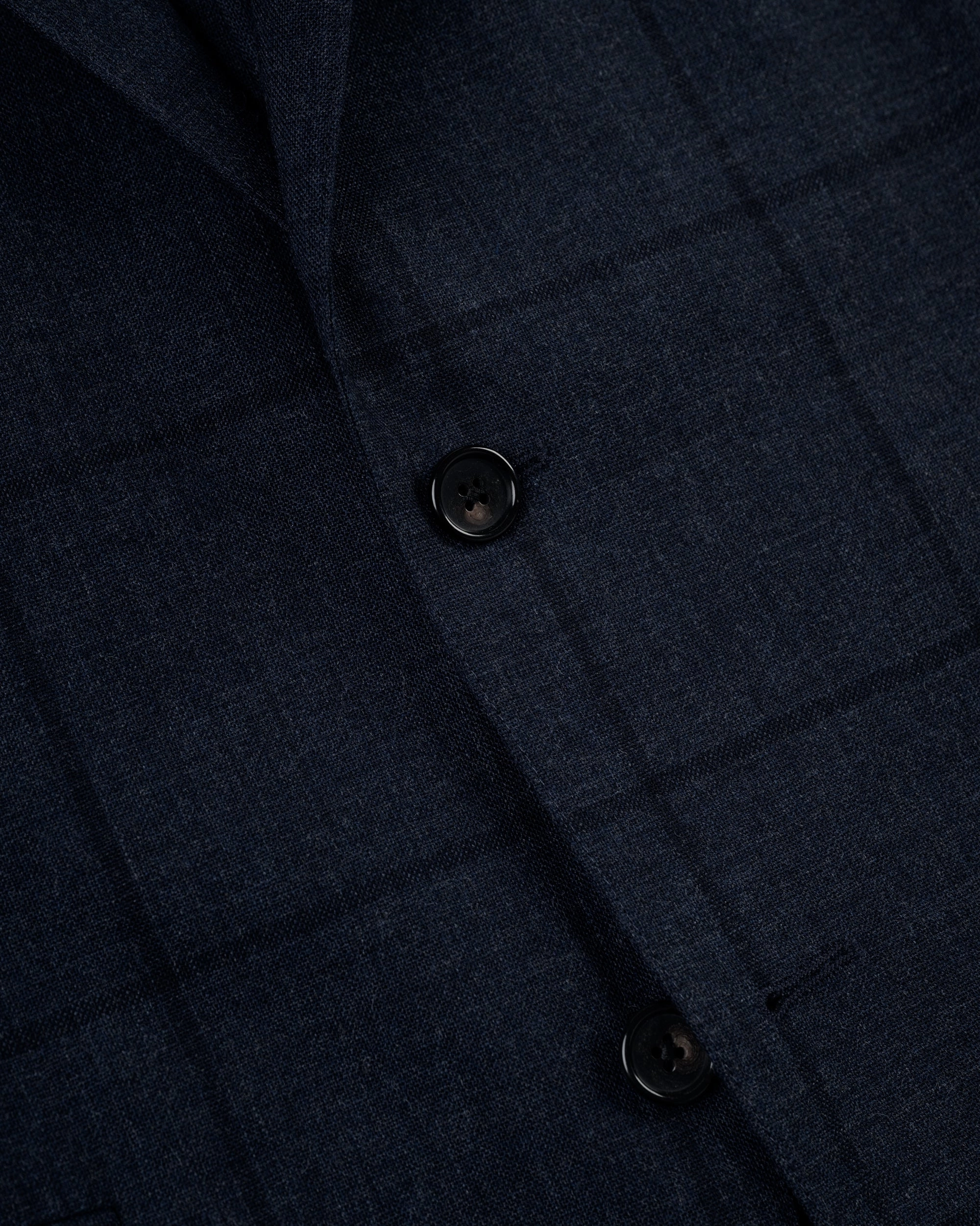 Made-in-USA Grey & Blue Windowpane Fox Air Wool Sport Coat Chic Look Wear