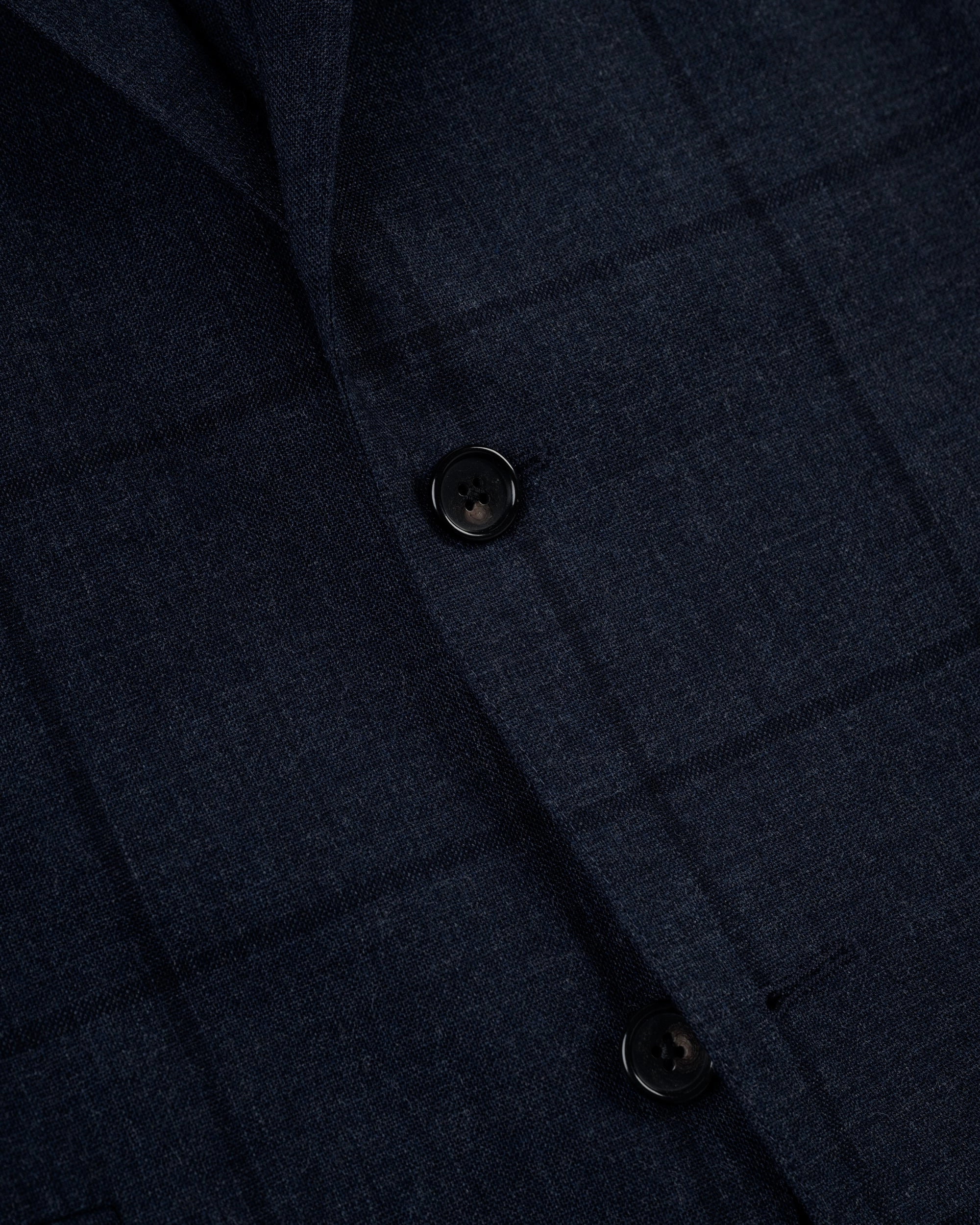 Made-in-USA Grey & Blue Windowpane Fox Air Wool Sport Coat Sleek Professional Look Layered Comfort Wear