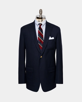 Made-in-USA Soft Make Original Navy Blazer Refined Comfort