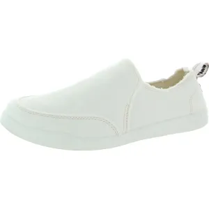 Malibu Womens Comfort Insole Lifestyle Slip-On Sneakers Steady Wear Toe Firm