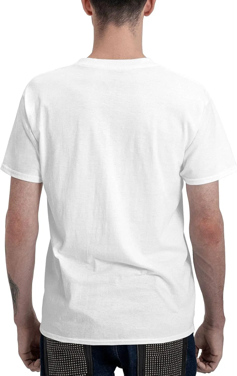 Mans T Shirts Comfy Short Sleeve Outdoor Running Crewneck Black T-Shirts