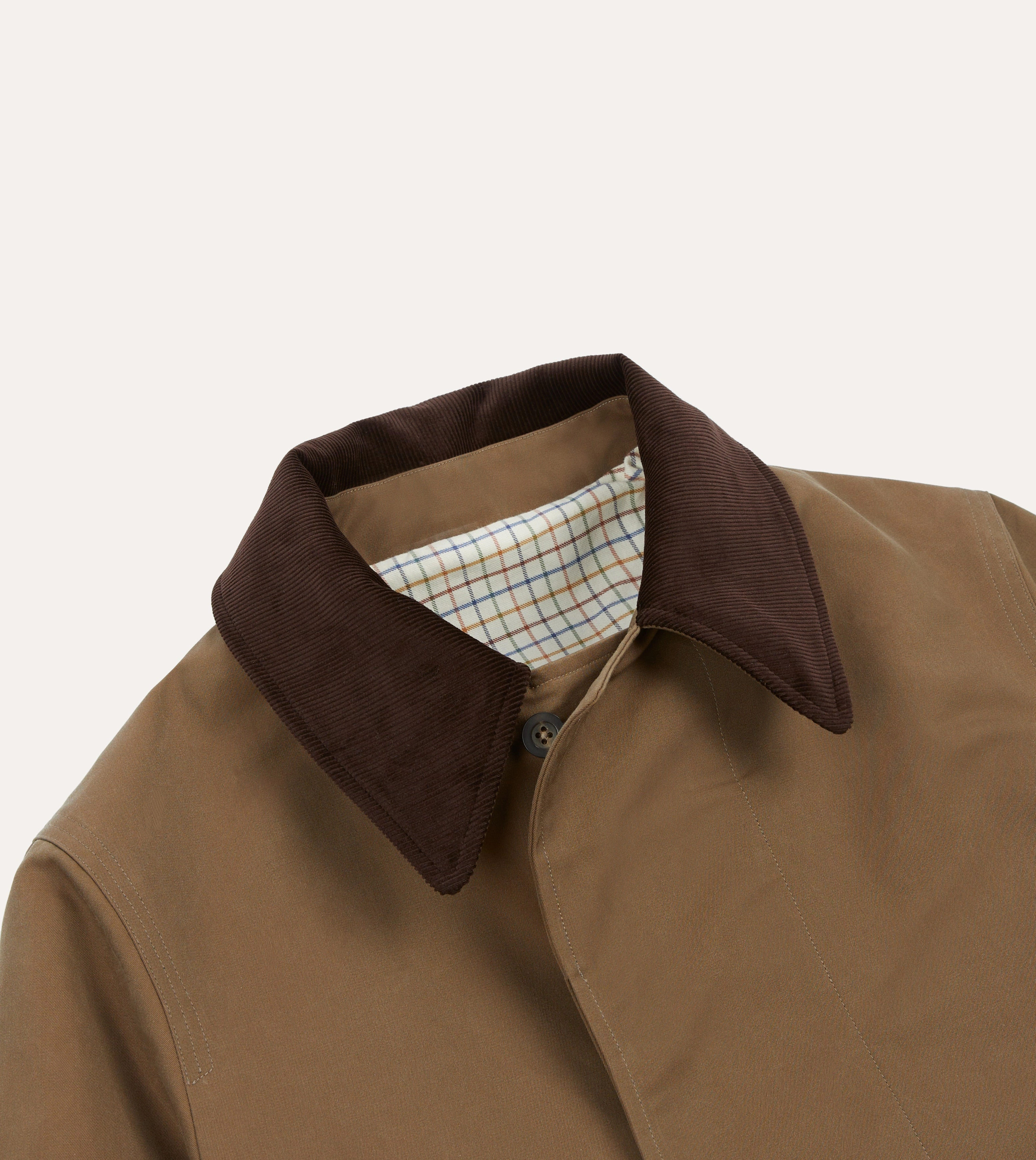 Utility Drake's for Permanent Style Tan Rider's Raincoat