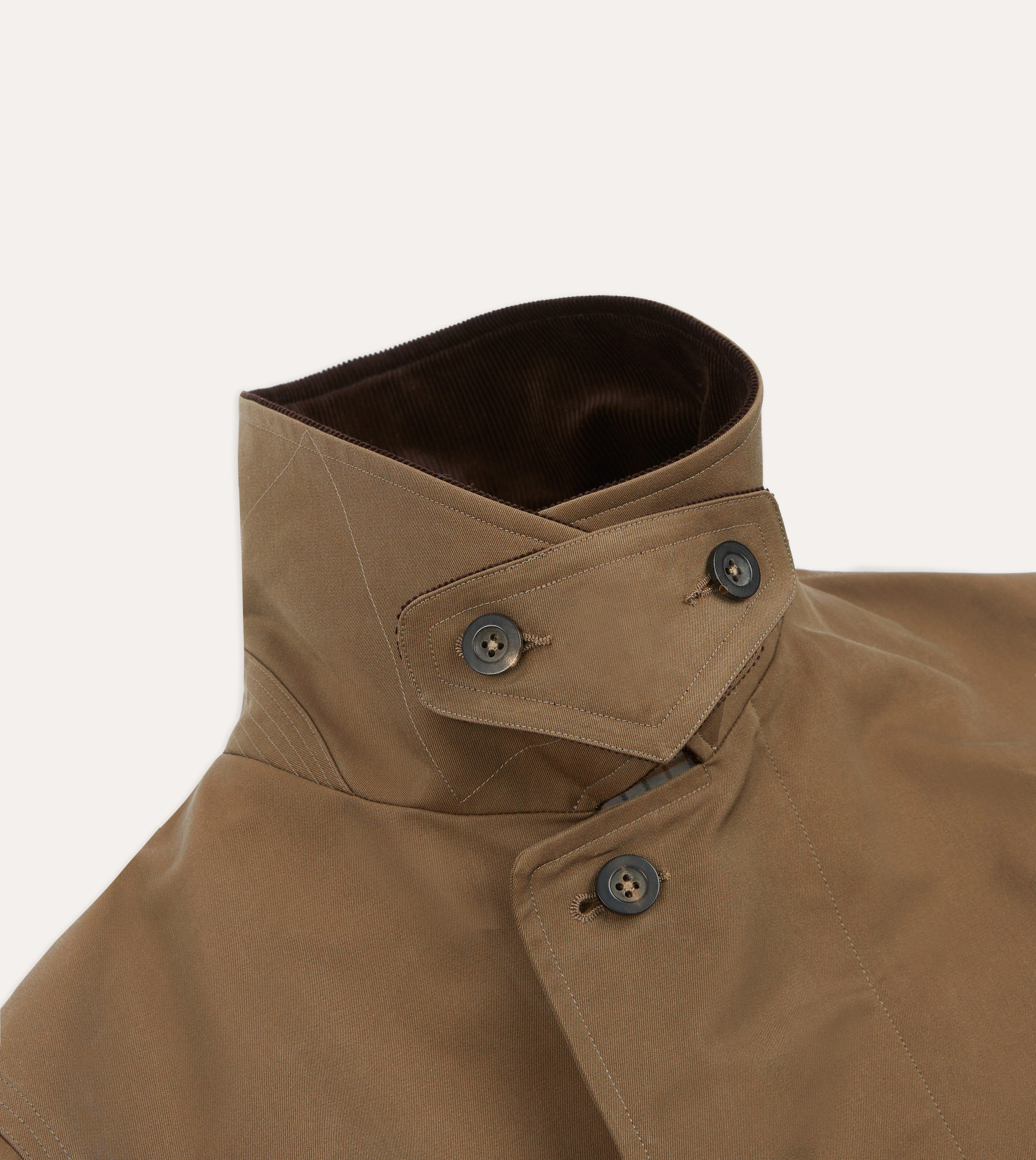 Drake's for Permanent Style Tan Rider's Raincoat Assessment Praise