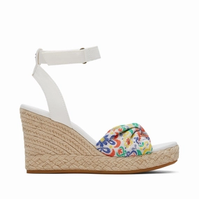 Shade Base Fabric Base Marisela Mediterranean Tiles Wedge Sandal