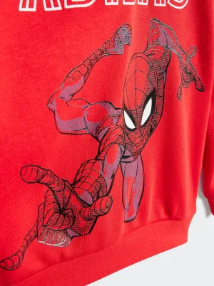 Casual fitness outerwear Practical outdoor piece Marvel Spider-Man Jogger Set Infants