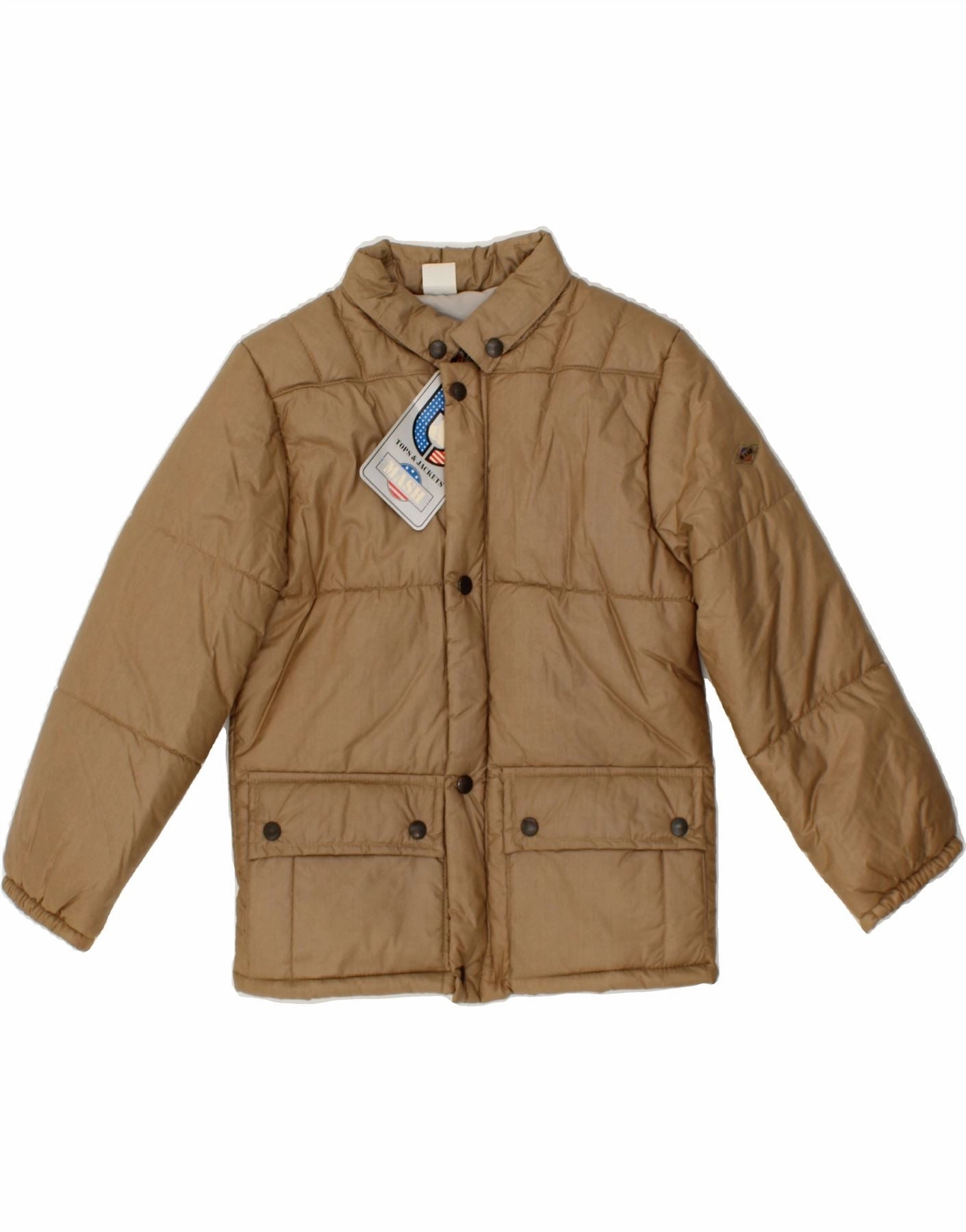 MASH Boys Padded Coat 2-3 Years Brown Odor Resistant Finish Recommend