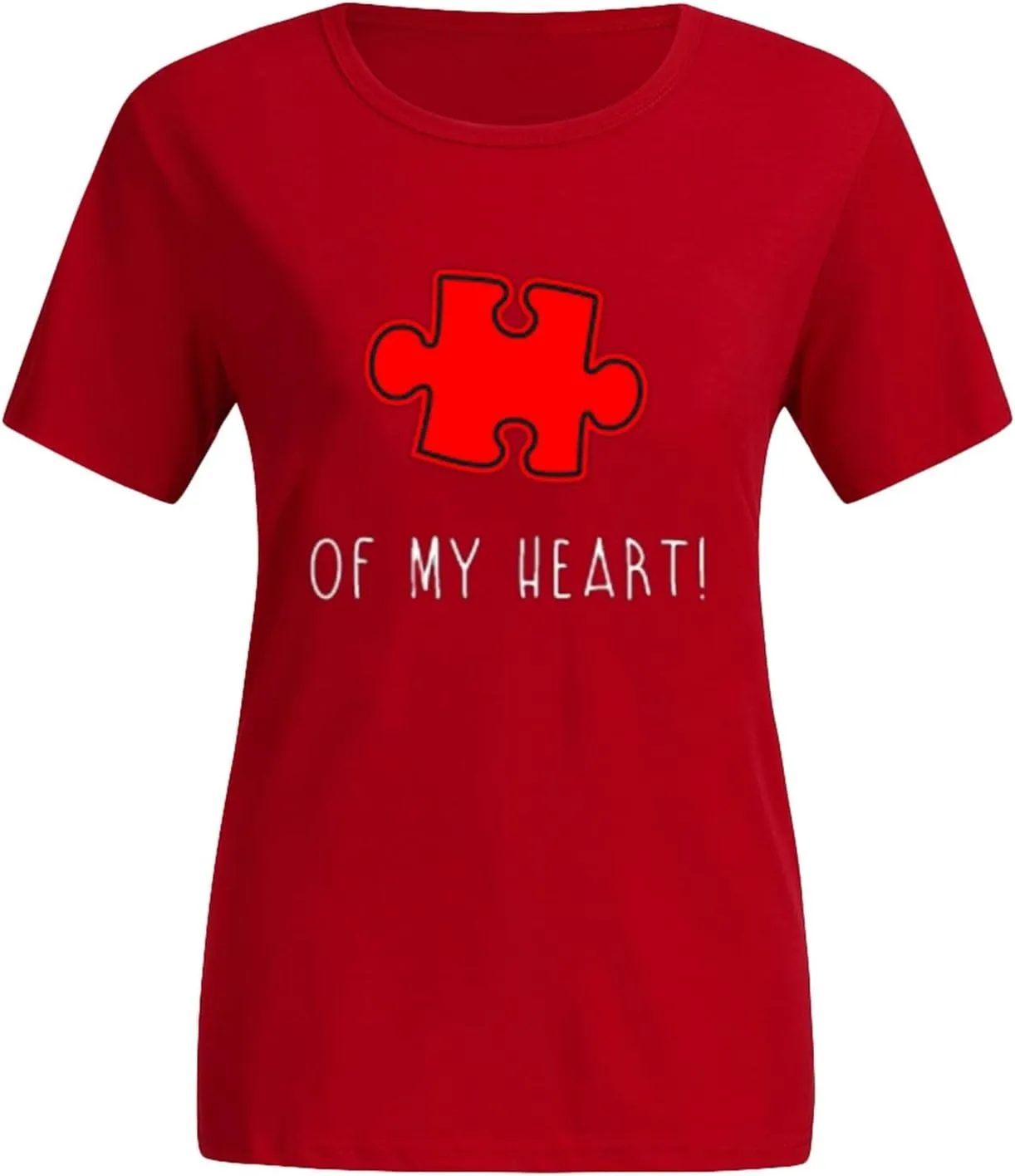 Matching T Shirts for Couples LO VE Print Short Sleeve Tops Blouse Matching Couple Set Outfits His & Hers T-Shirts