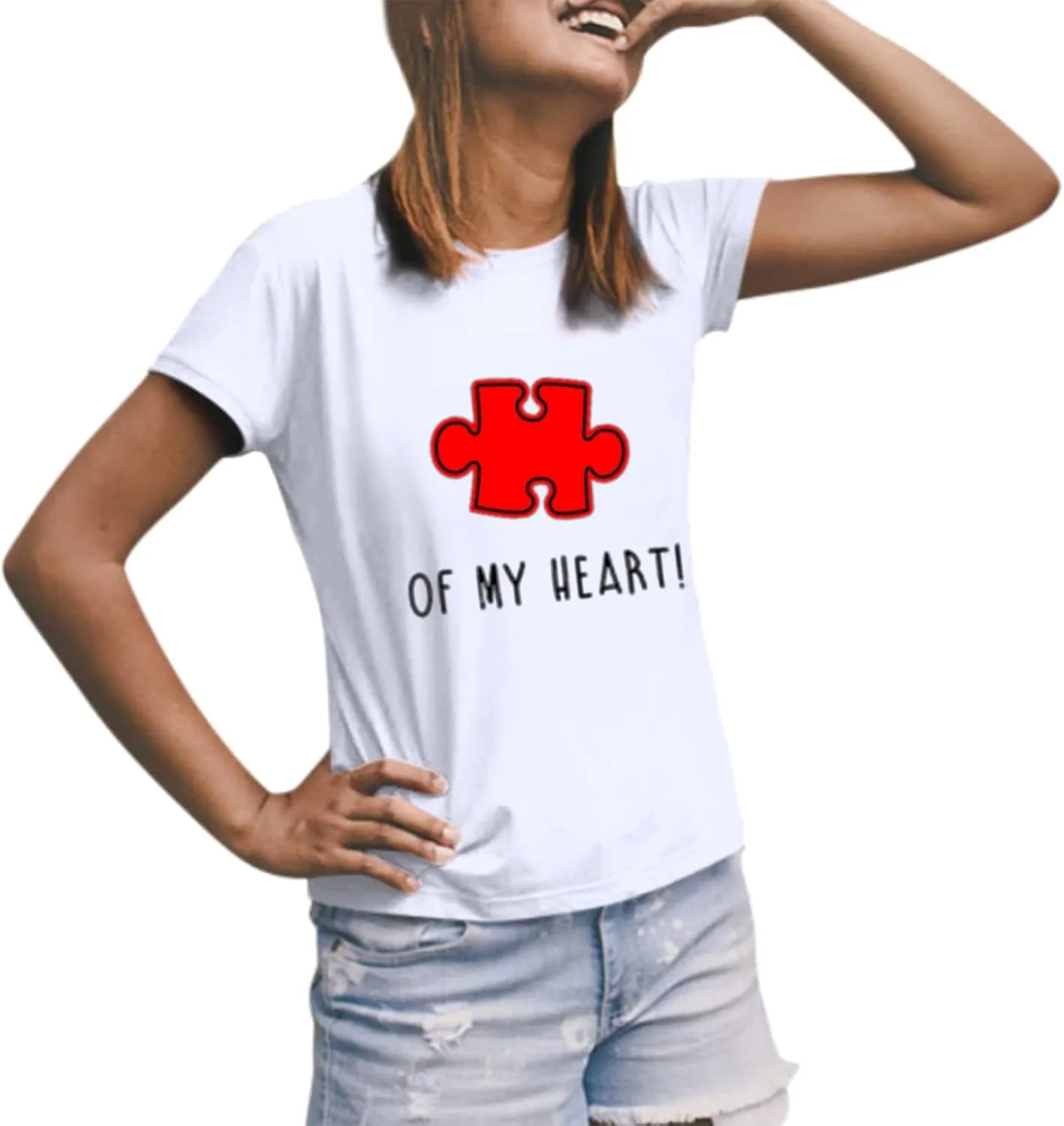 Matching T Shirts for Couples LO VE Print Short Sleeve Tops Blouse Matching Couple Set Outfits His & Hers T-Shirts