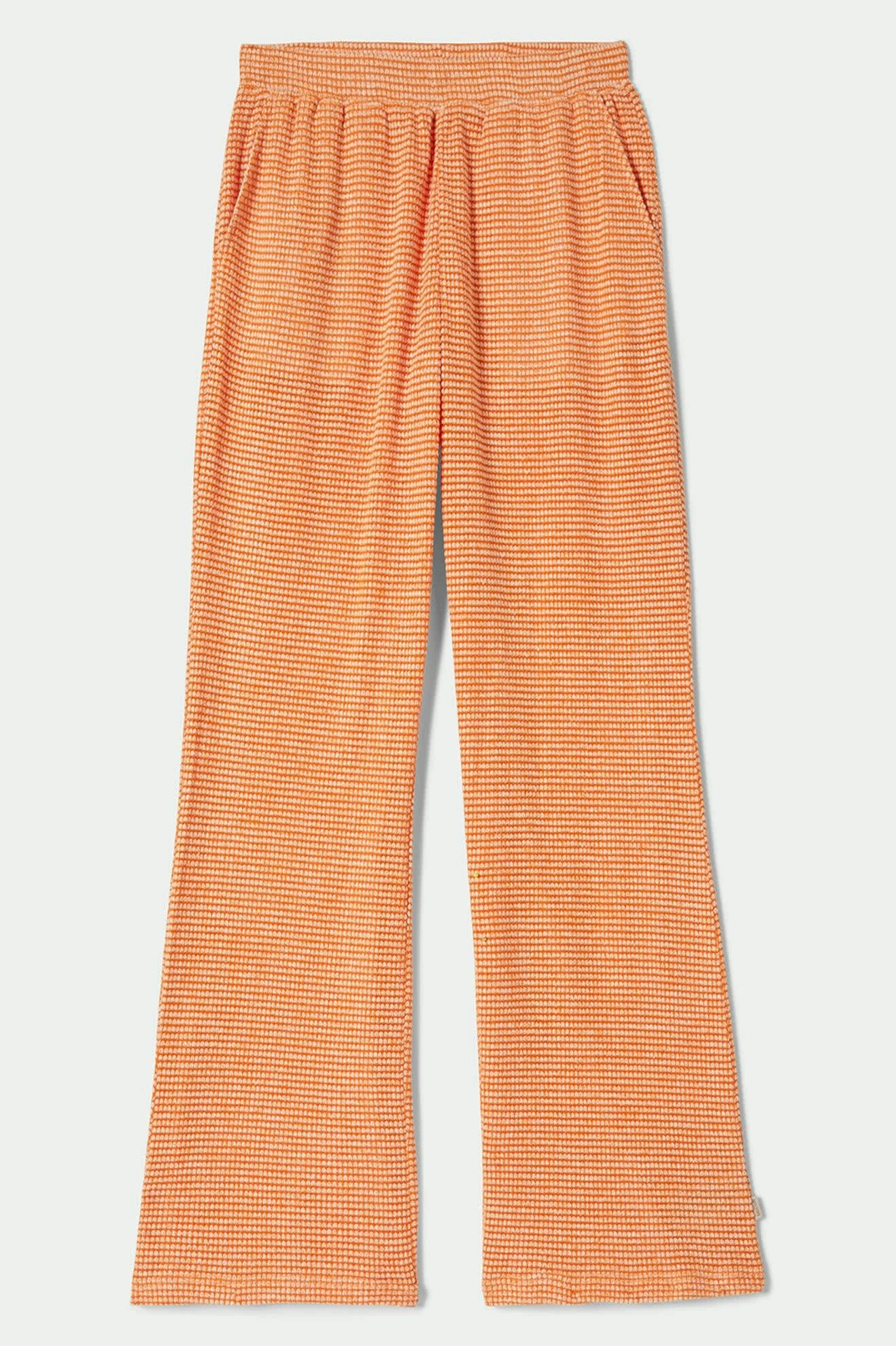 Maude Mesh Lounge Pant - Tangerine High Waist Shape Flex