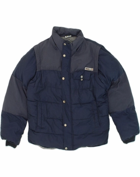 Low Maintenance Shelf MAUI AND SONS Boys Padded Jacket 11-12 Years XL Navy Blue Colourblock