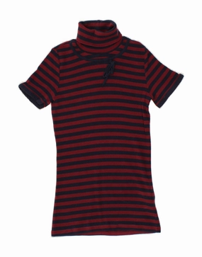Relaxed-fit maxi dress budget-friendly MAX & CO. Girls T-Shirt Dress 3-4 Years Small Red Striped Cotton