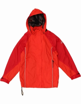 painters MCKINLEY Boys Hooded Rain Jacket 6-7 Years Red Colourblock