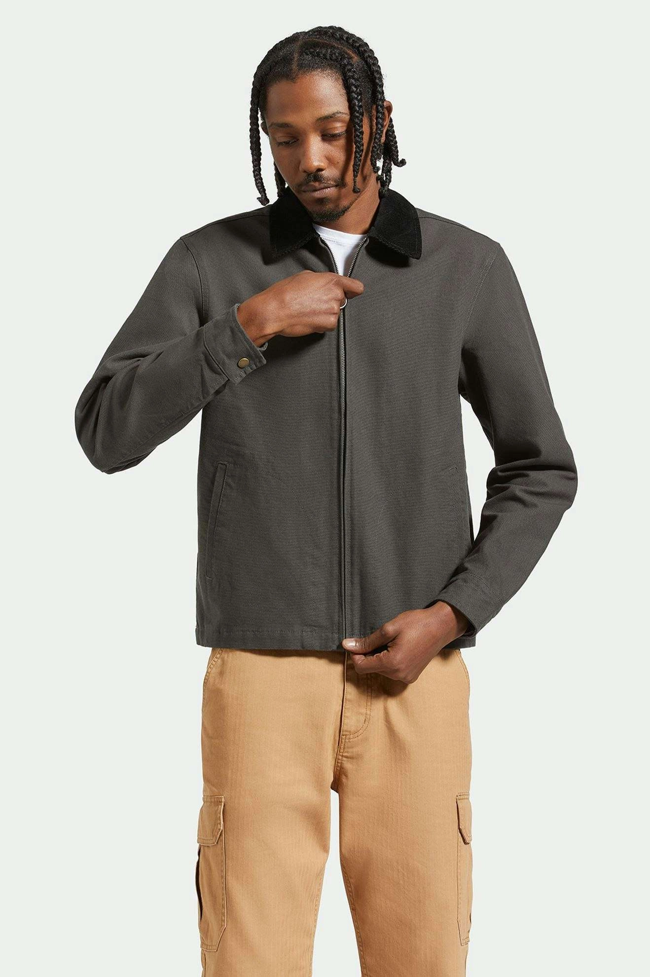 Mechanic Garage Jacket - Washed Black Trail Function