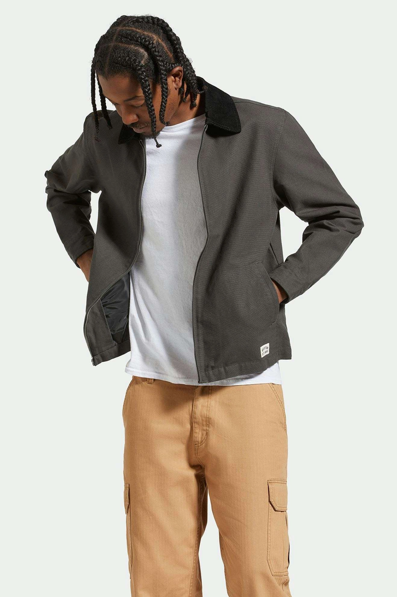 Mechanic Garage Jacket - Washed Black Assist WeightDispersing Padding