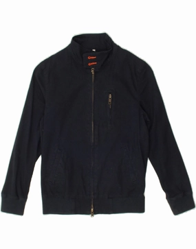 kids' FoldableDesign SUN68 Boys Bomber Jacket 7-8 Years Navy Blue Cotton